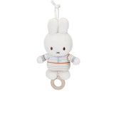 Miffy Vintage Sunny Stripes Music Pull Soft Toy