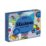 Pocket Poster with 50 Stickers - Small Ville