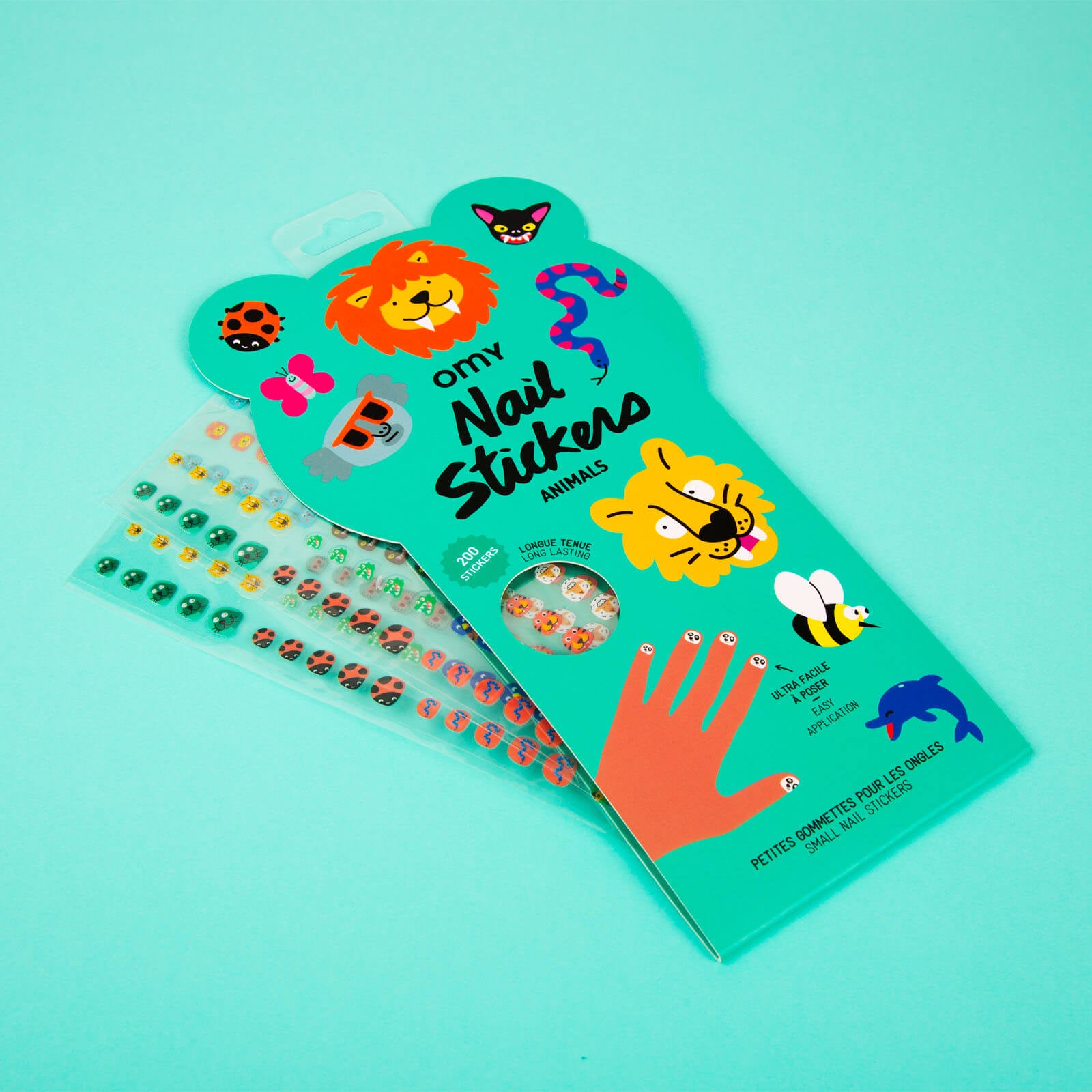 OMY Nail Stickers Animals Small Kins