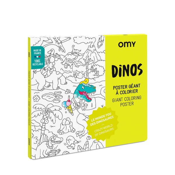 Colouring Poster - Dinosaurs