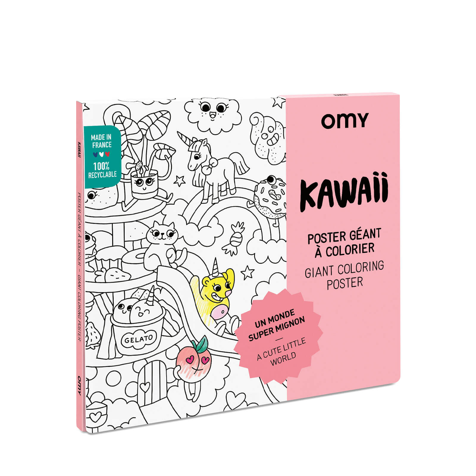 Colouring Poster - Kawaii