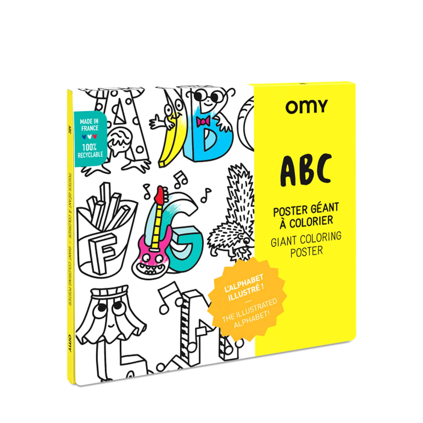 Colouring Poster - Abc