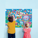 Poster with 100 Stickers - Kawaii