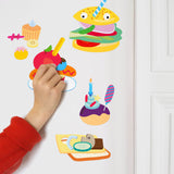100 Wall Stickers - Food
