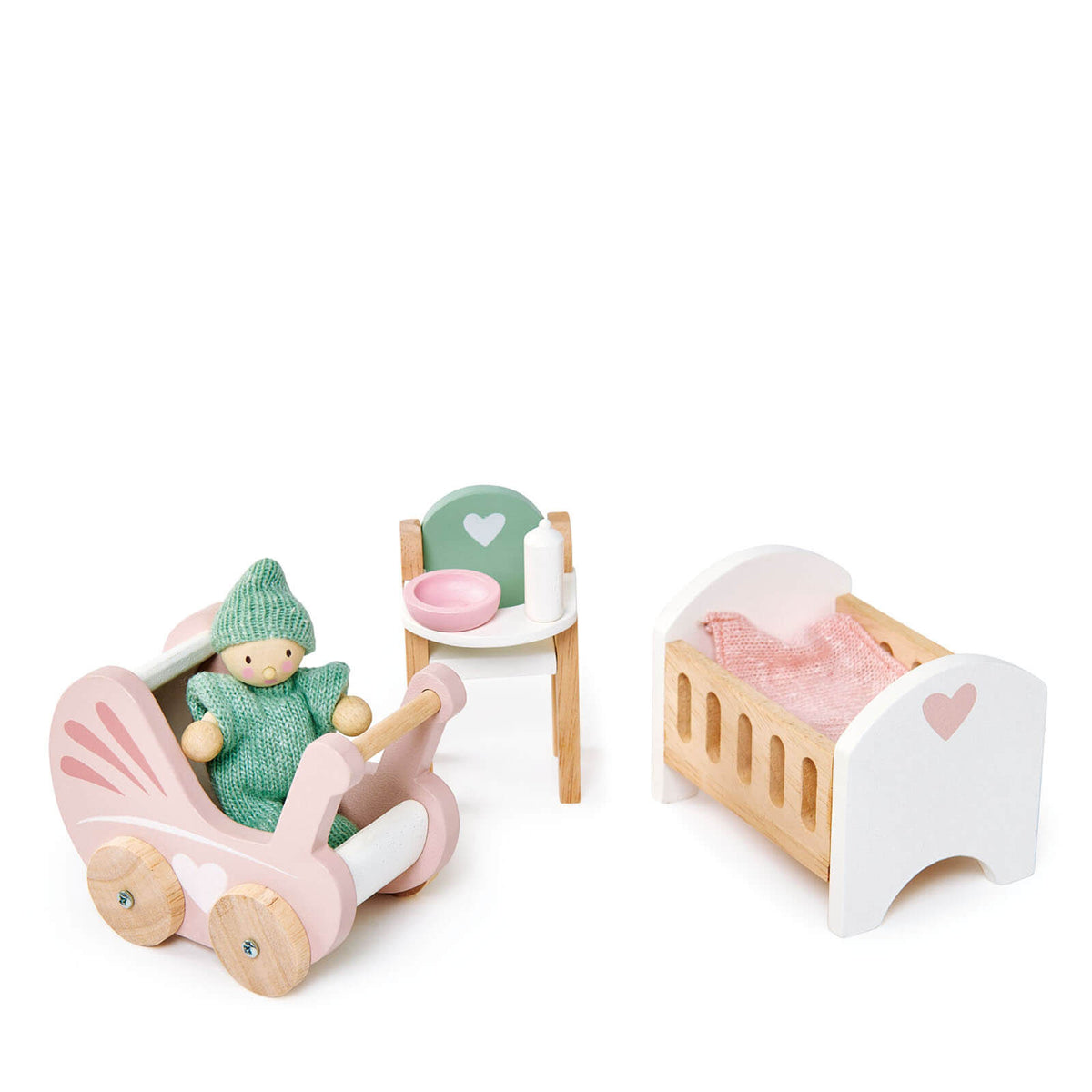 Tender Leaf Dolls House Nursery Set