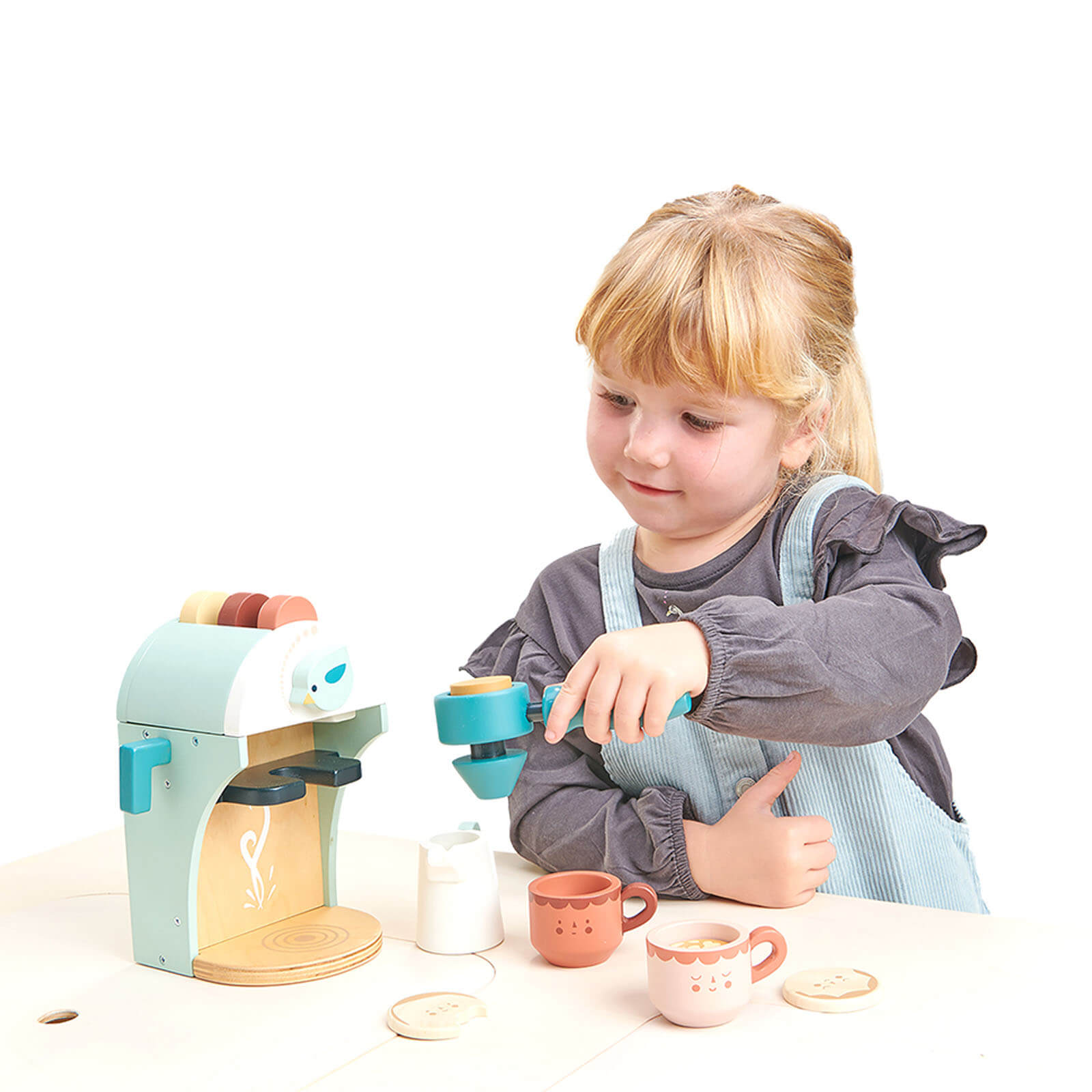 Wooden Babyccino Coffee Maker