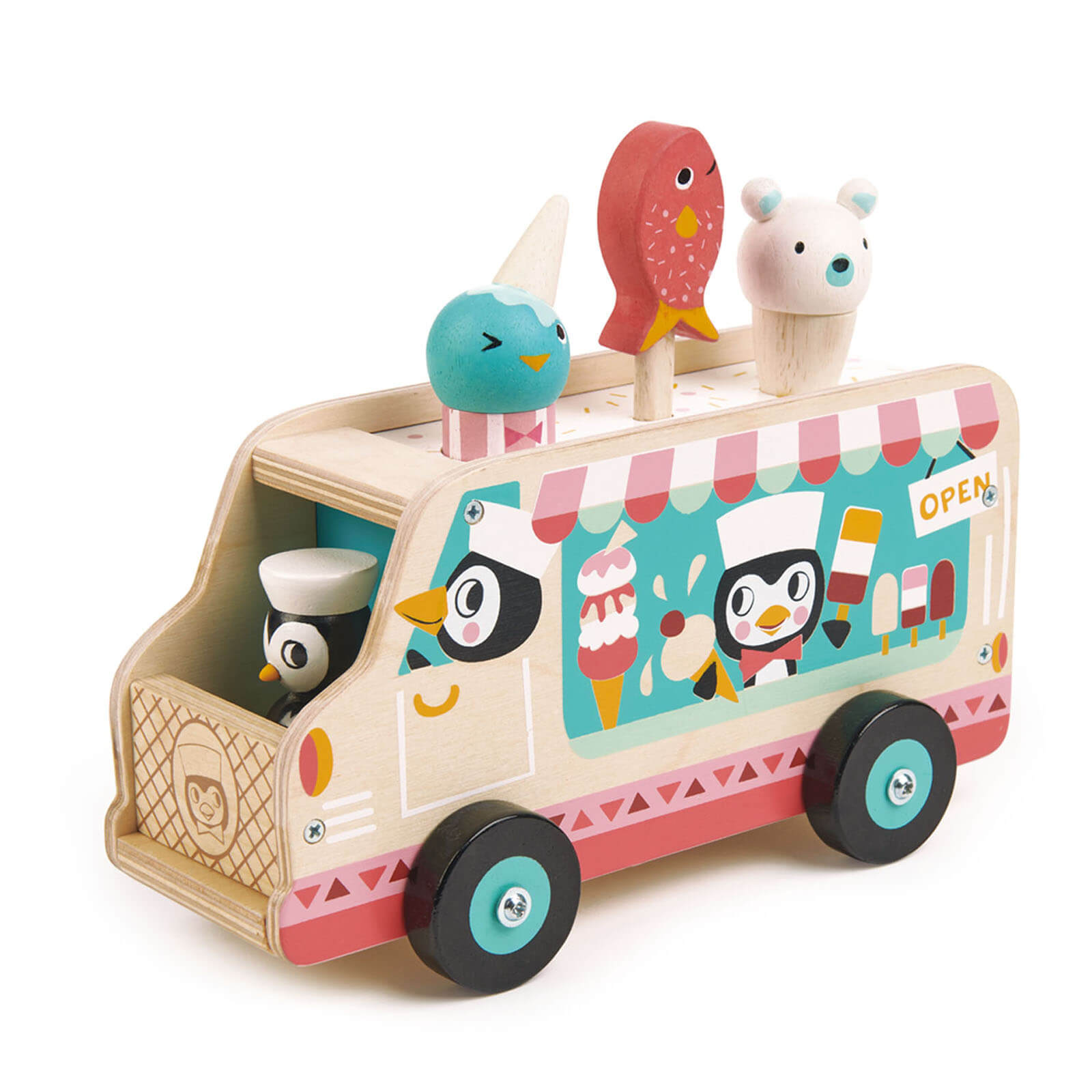 Penguin's Gelato Van