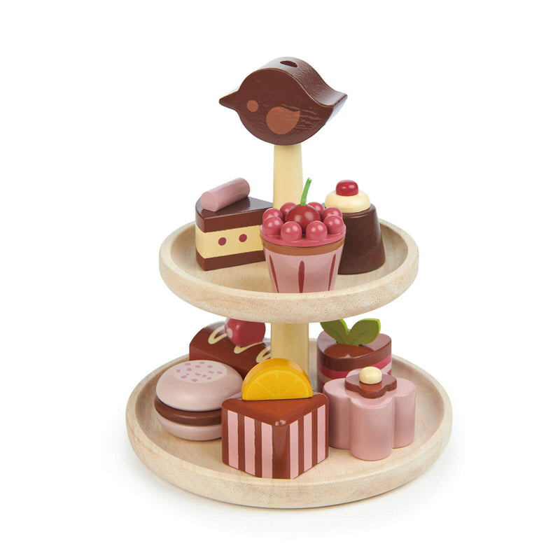 Cake Stand and Chocolate Bonbons