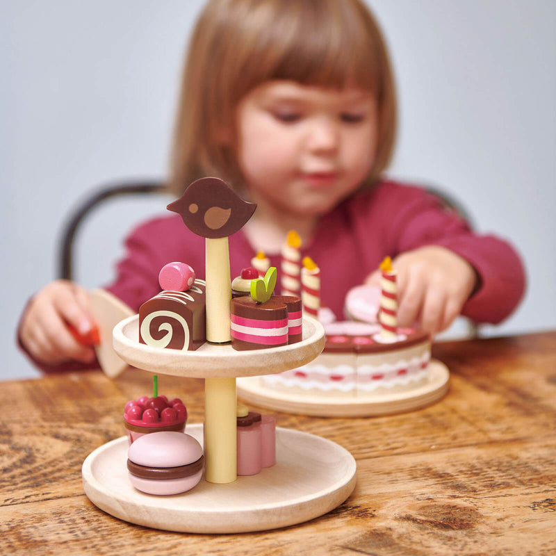Cake Stand and Chocolate Bonbons