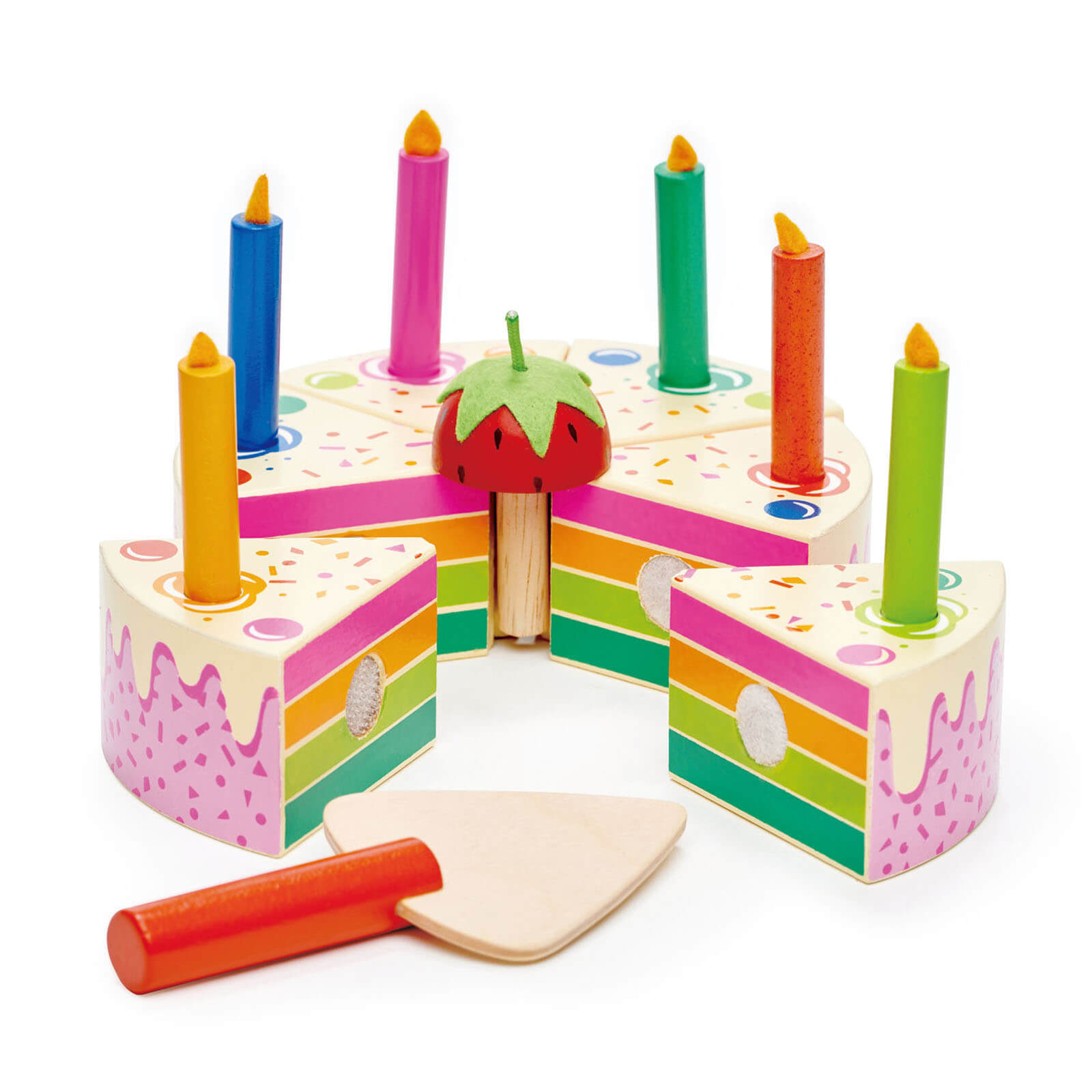 Rainbow Birthday Cake