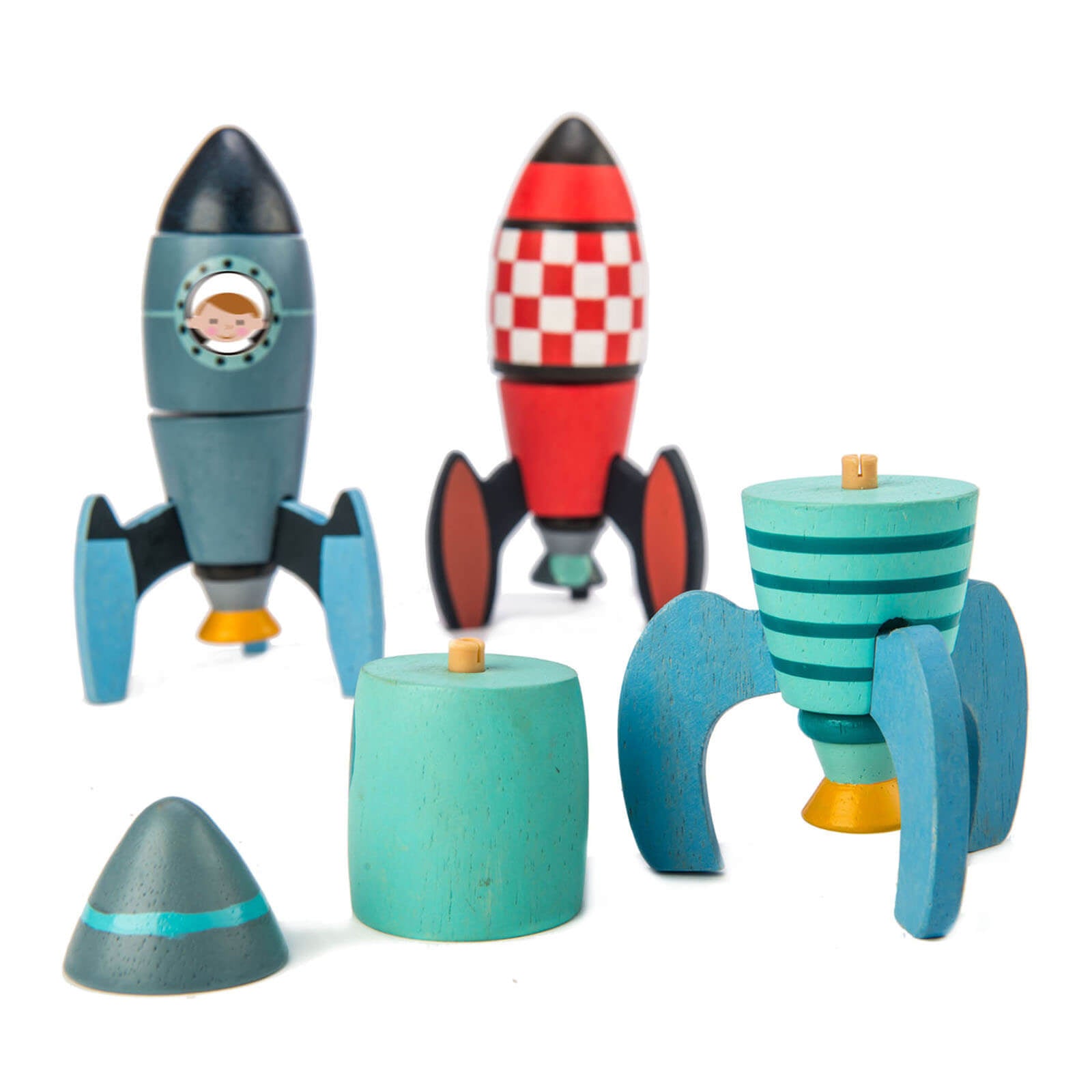 Rocket Construction Building Blocks