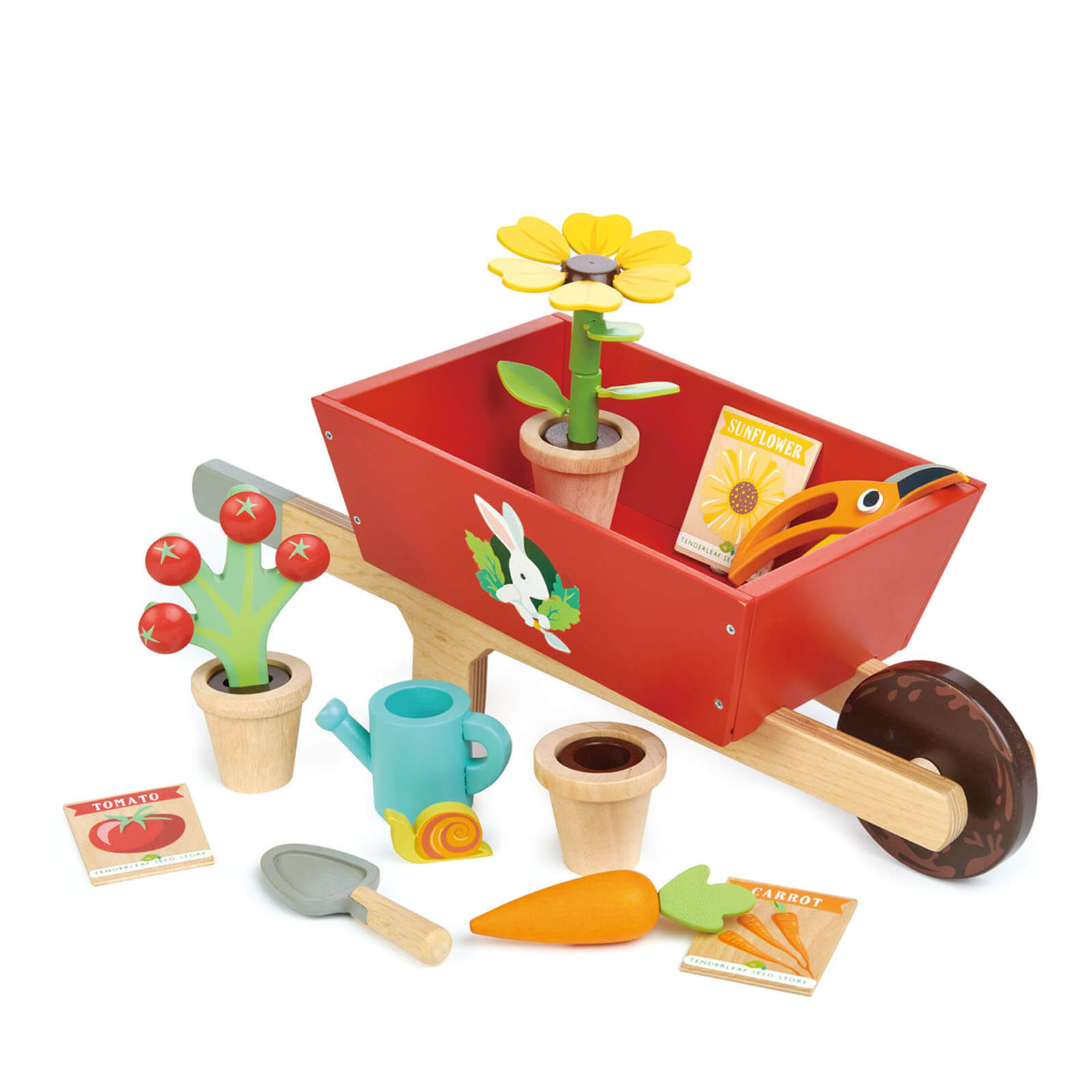 Garden Wheelbarrow Set