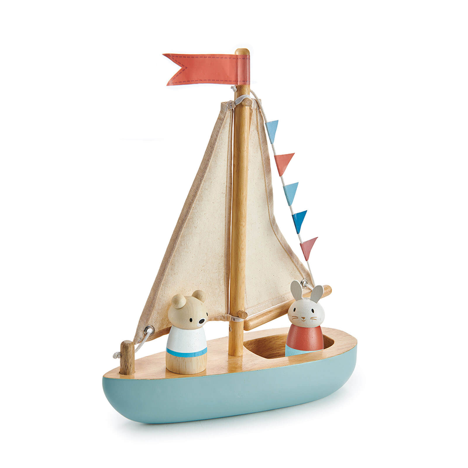 Wooden Sailway Boat