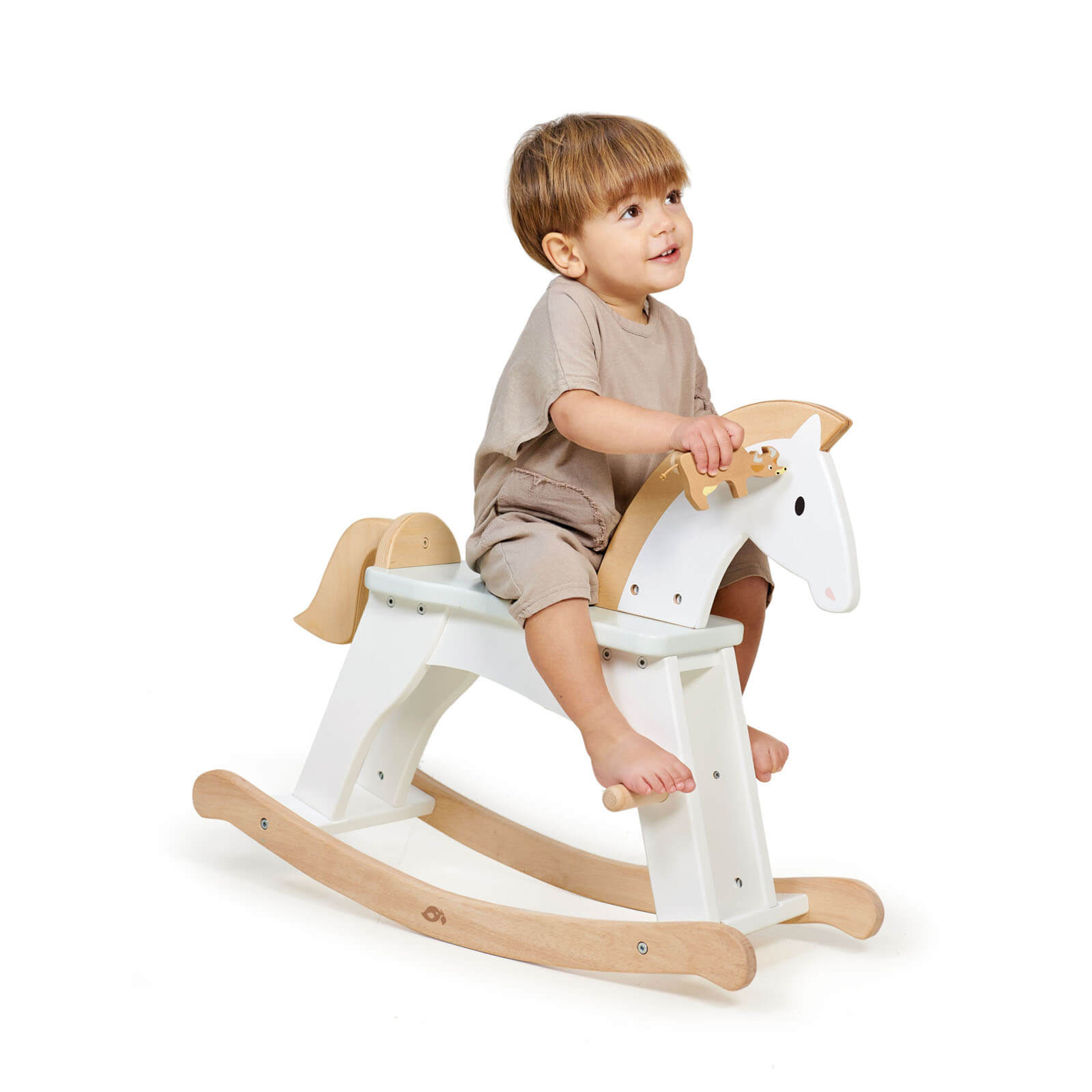 Lucky Wooden Rocking Horse