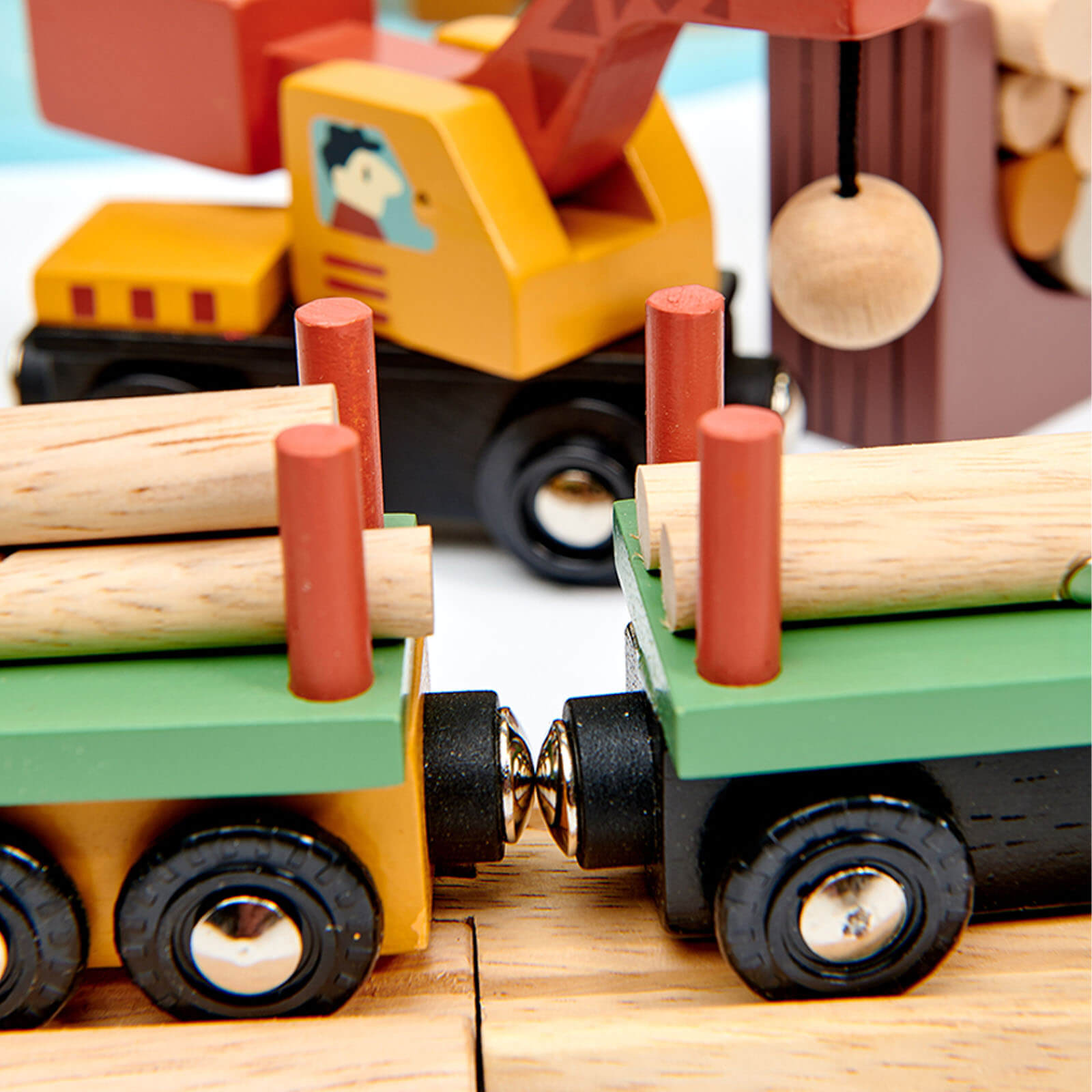 Wild Pines Wooden Train Set