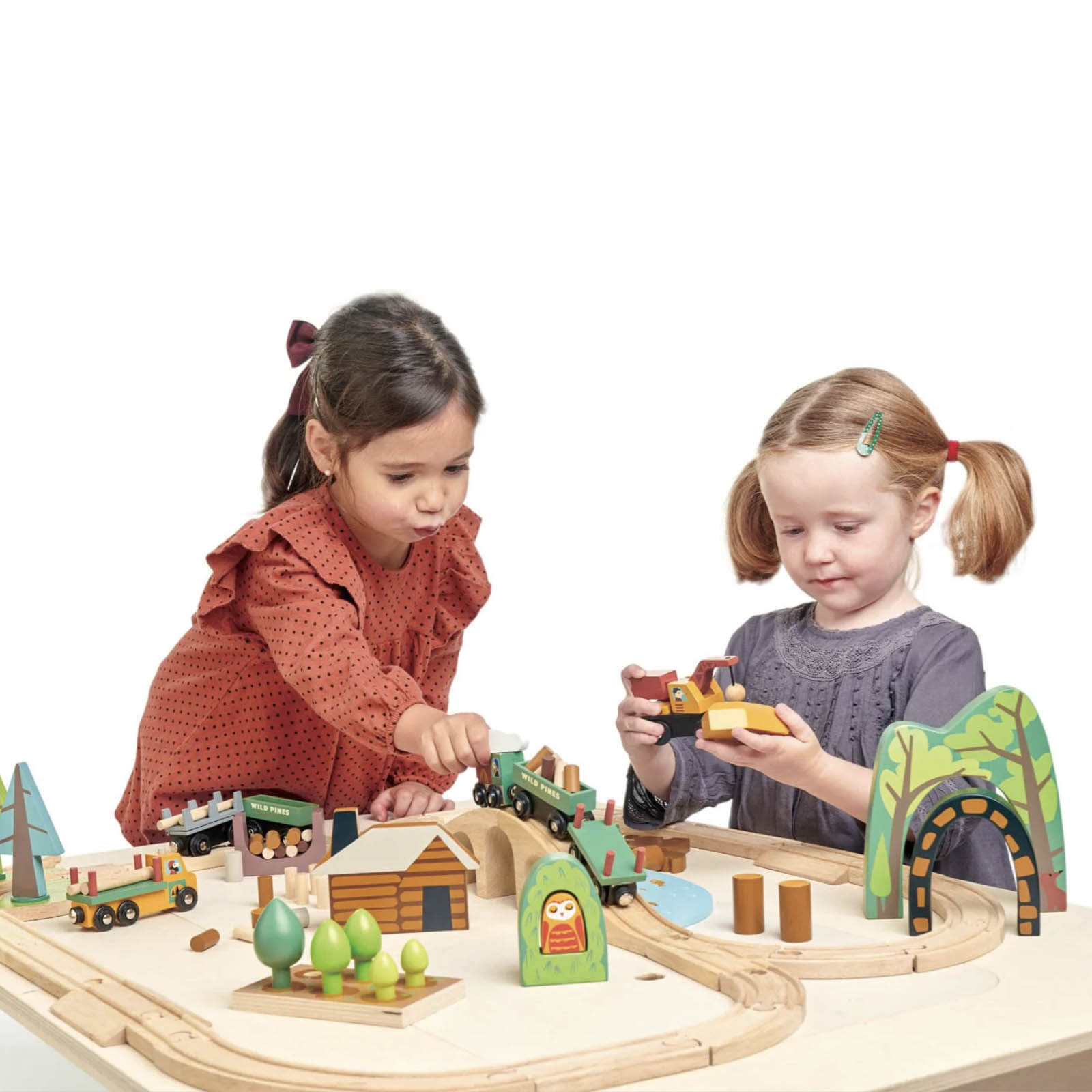 Wild Pines Wooden Train Set