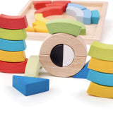 Arches and Triangles Wooden Blocks