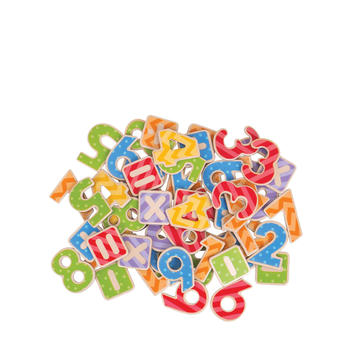 Large Rounf Magnetic Numbers Big Jigs Magnetic - Numbers
