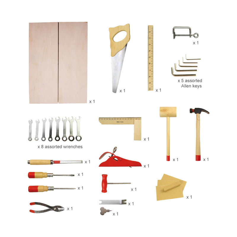 Junior Tool Box and Tools