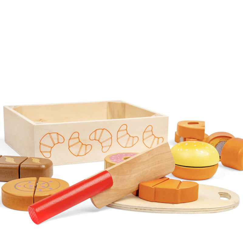 Cutting Bread and Pastries Crate