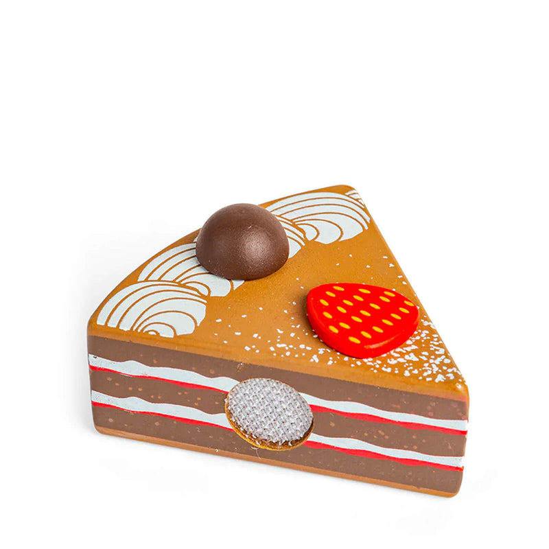 Wooden Chocolate Cake