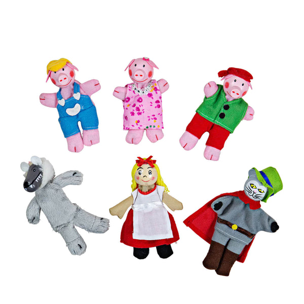 Finger Puppets - Red Riding Hood