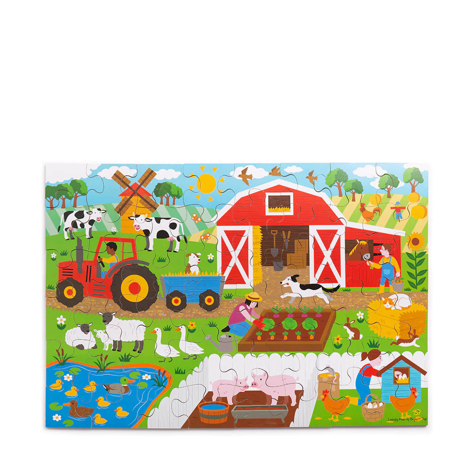 Floor Puzzle Farmyard - 48 pieces