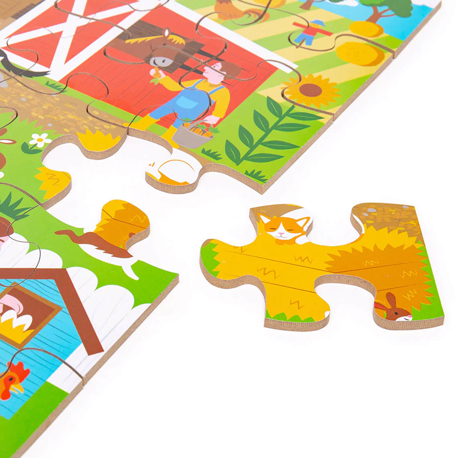 Floor Puzzle Farmyard - 48 pieces