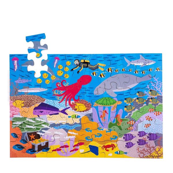 Floor Puzzle Under the Sea - 48 piece