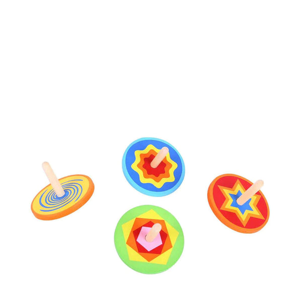 Snazzy Spinning Tops 4 Pack