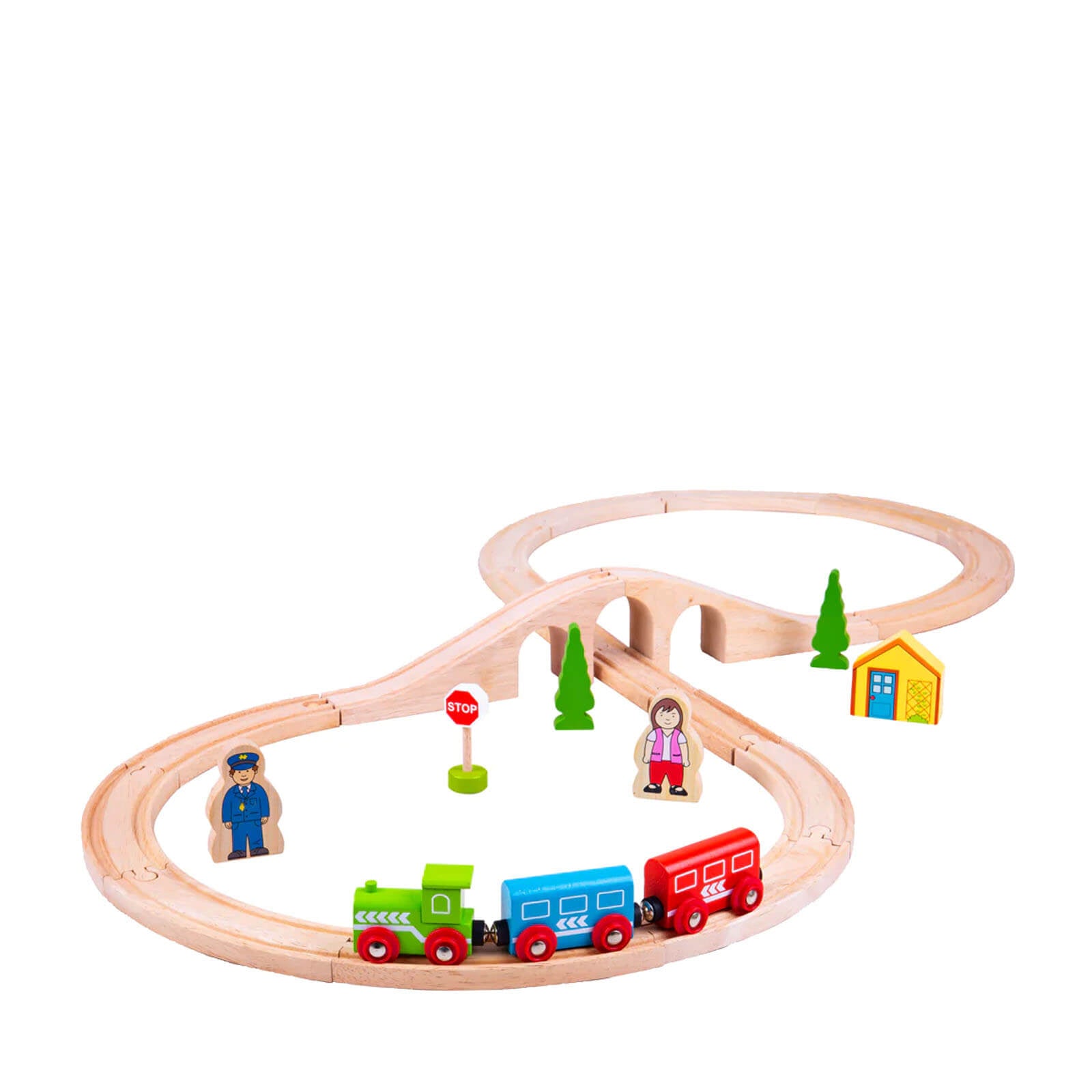 Big Jigs Figure of Eight Train Set – Small Kins