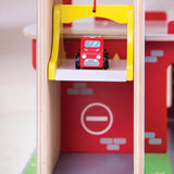 Wooden Park and Play Garage