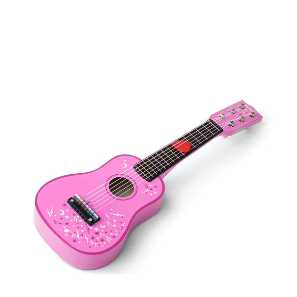Pink Guitar - Flowers