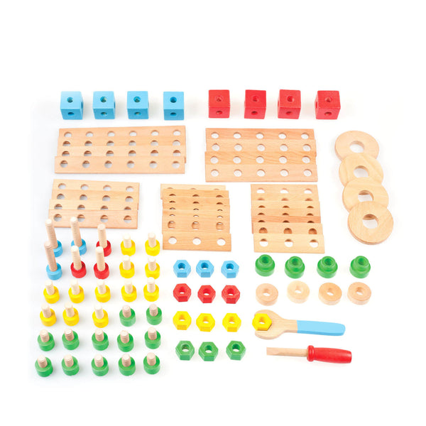 Wooden Play Construction Set