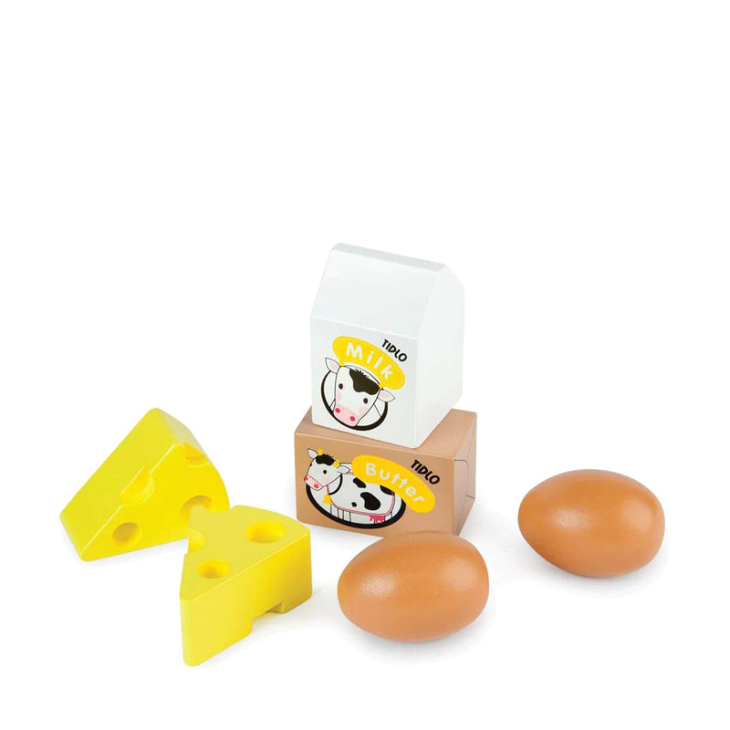 Wooden Eggs And Dairy