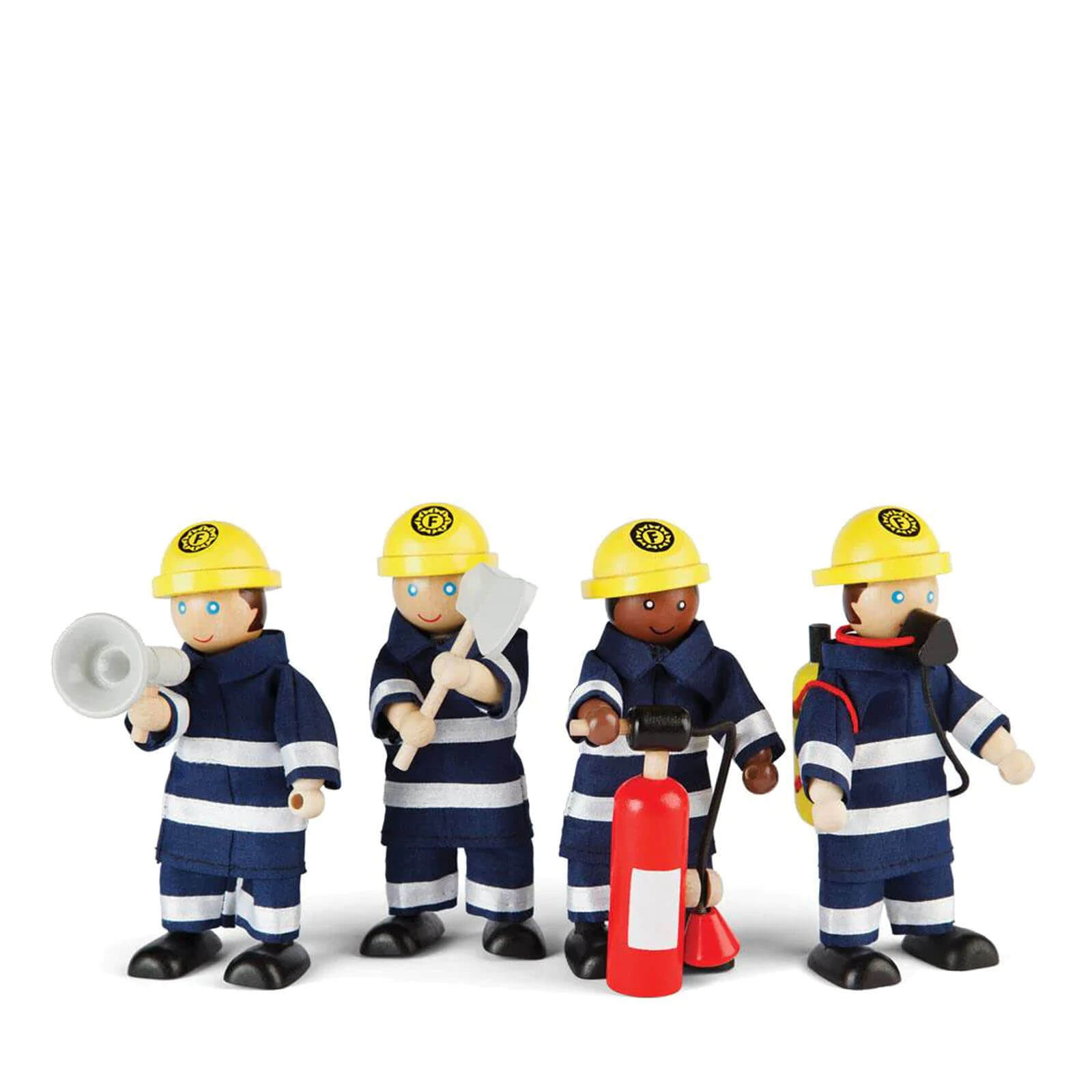Tidlo Firefighters Doll Figures – Small Kins