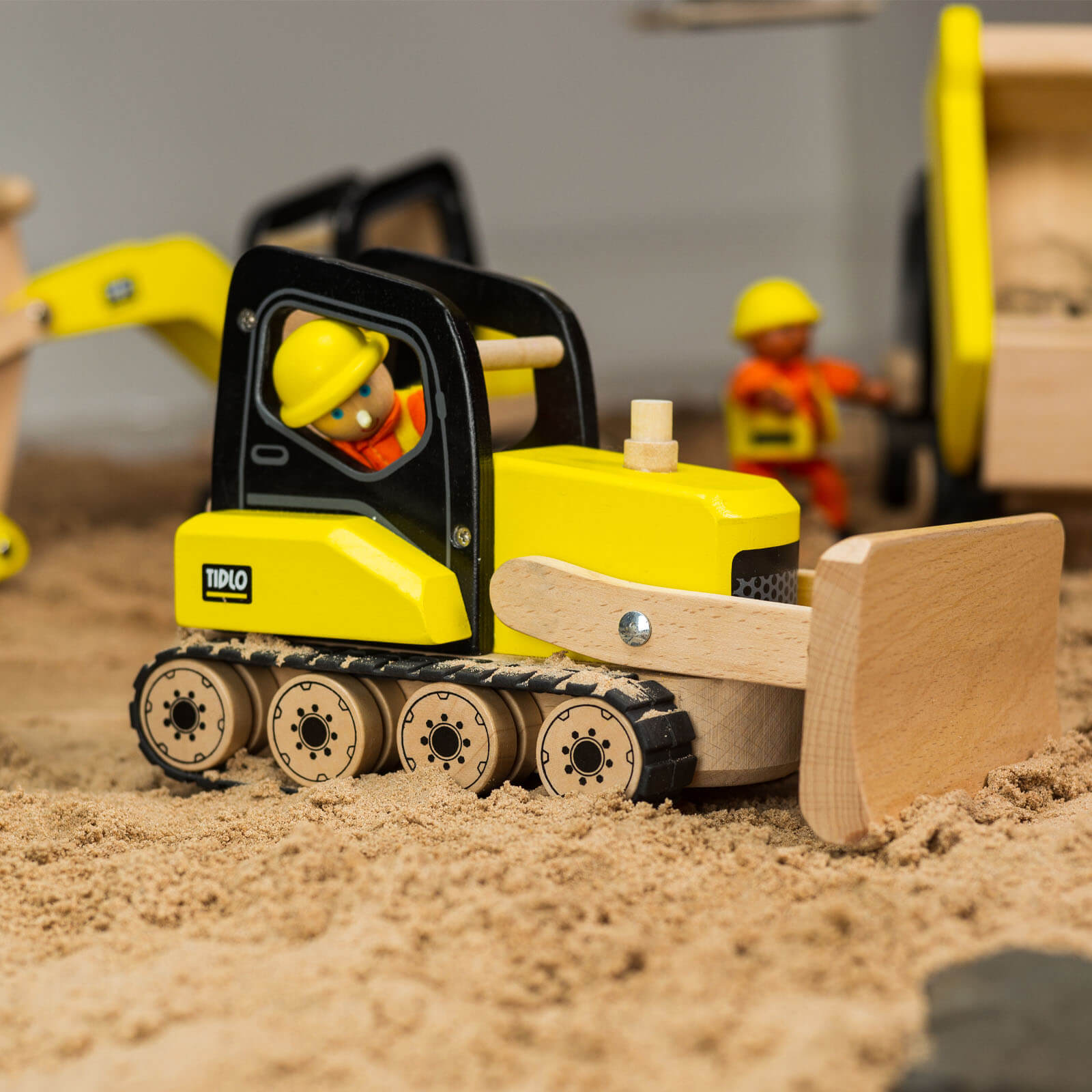 Wooden Bulldozer