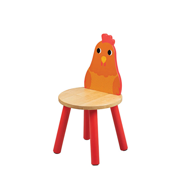 Wooden Chair - Chicken