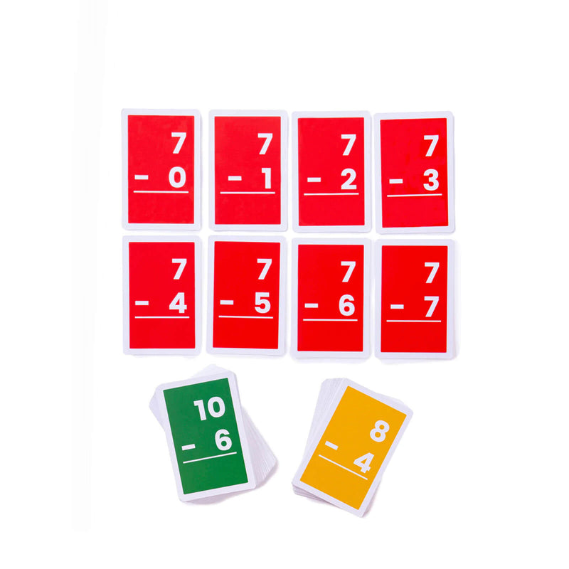 Flashcards - Subtraction 1-10