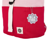 Red and Pink Roll Top Backpack - 7 Litres