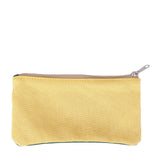 Dark Green and Light Yellow Rectangle Pencil Case