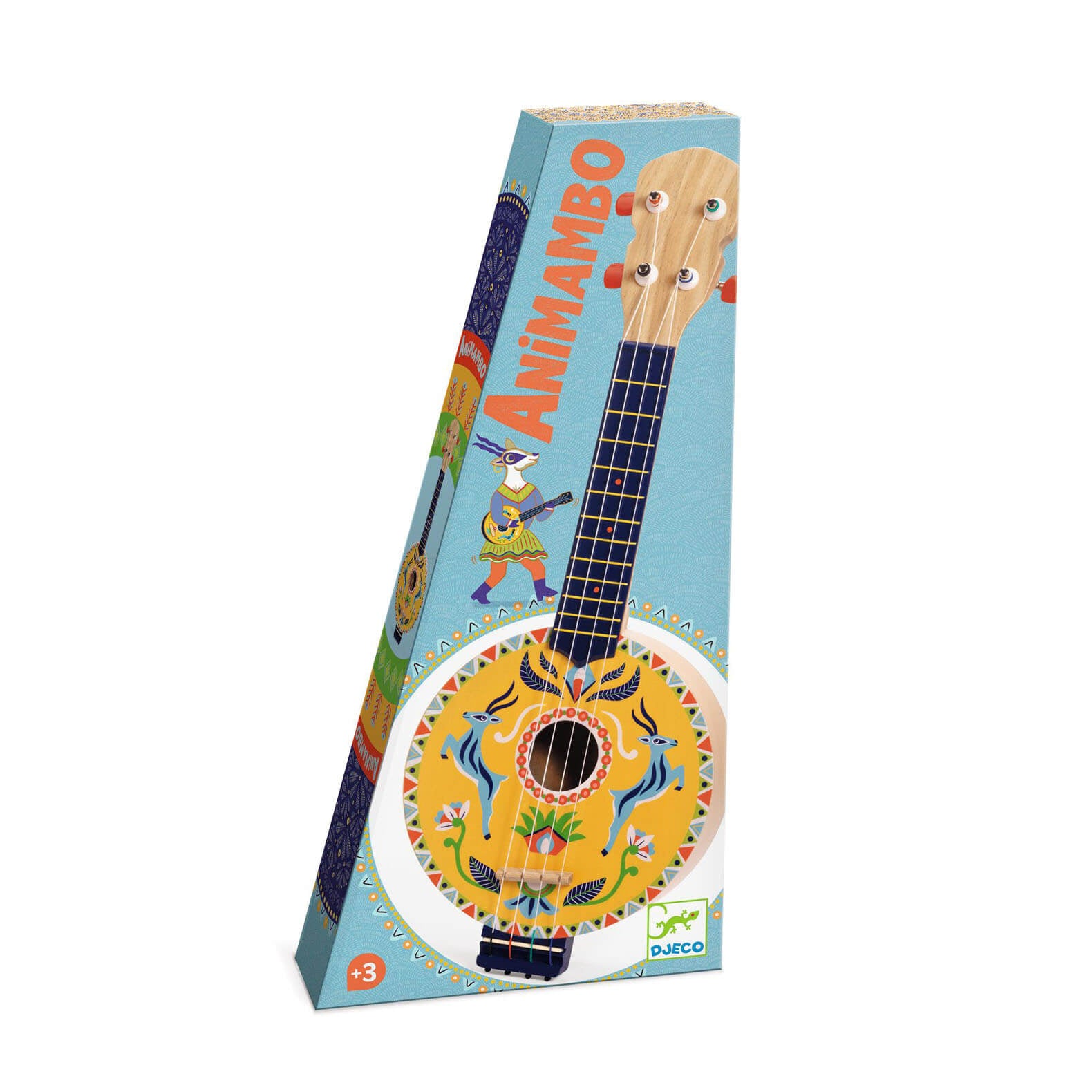 Animambo Wooden Banjo