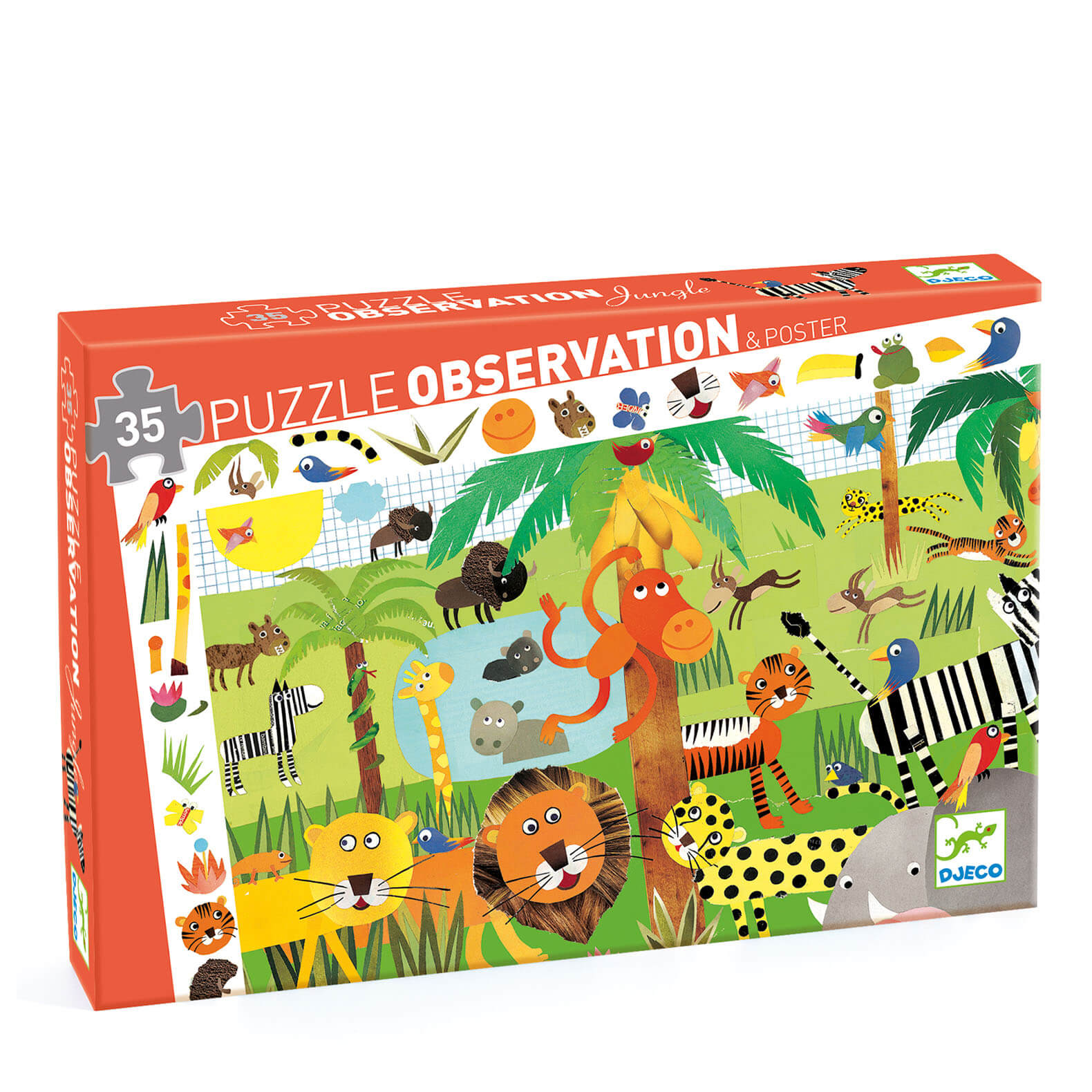 35 Piece Puzzle - Jungle