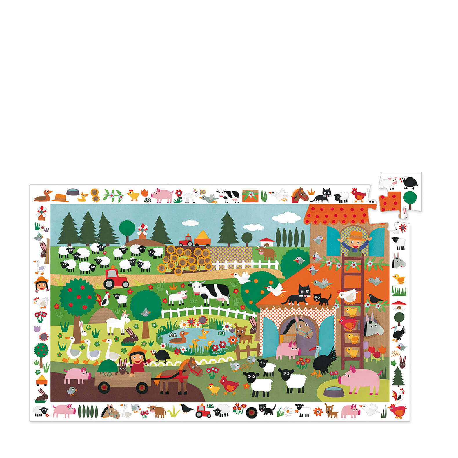 35 Piece Puzzle - The Farm