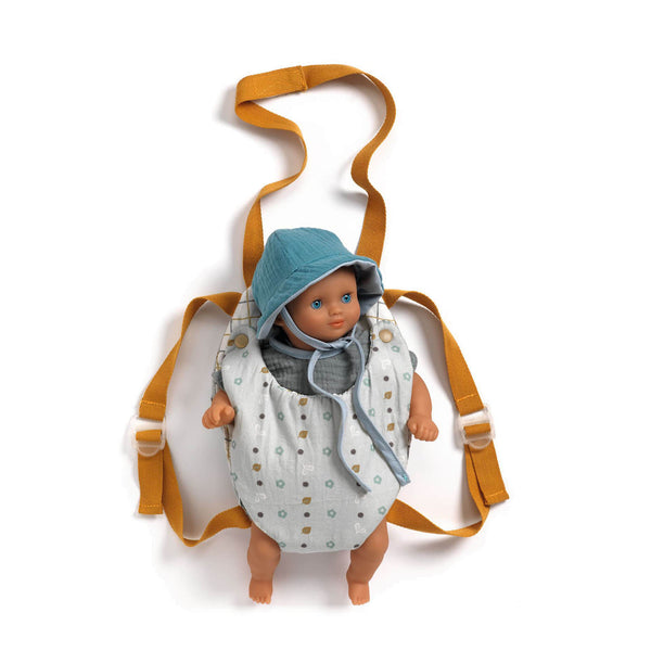 Baby Carrier Blue Grey