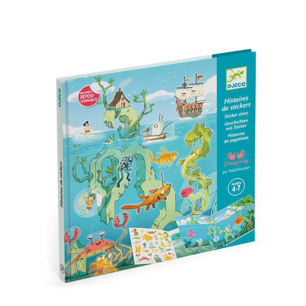 50 Sticker Story Book - Adventures At Sea