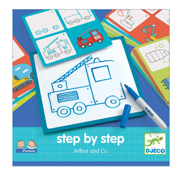 Arthur And Co Step By Step Drawing Game