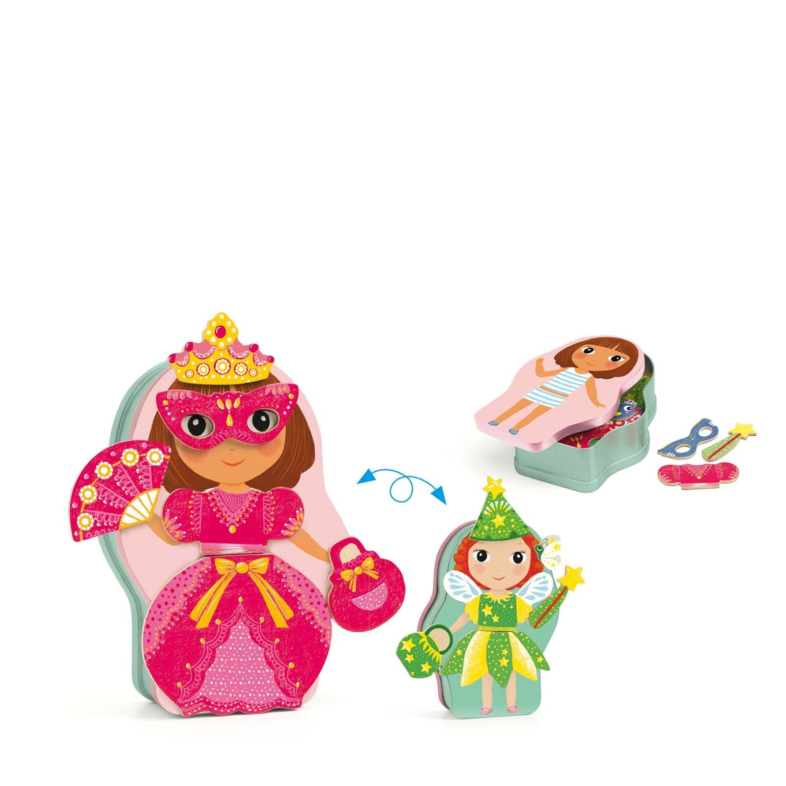 Magnetic Game - Dress Up Princess Fairy