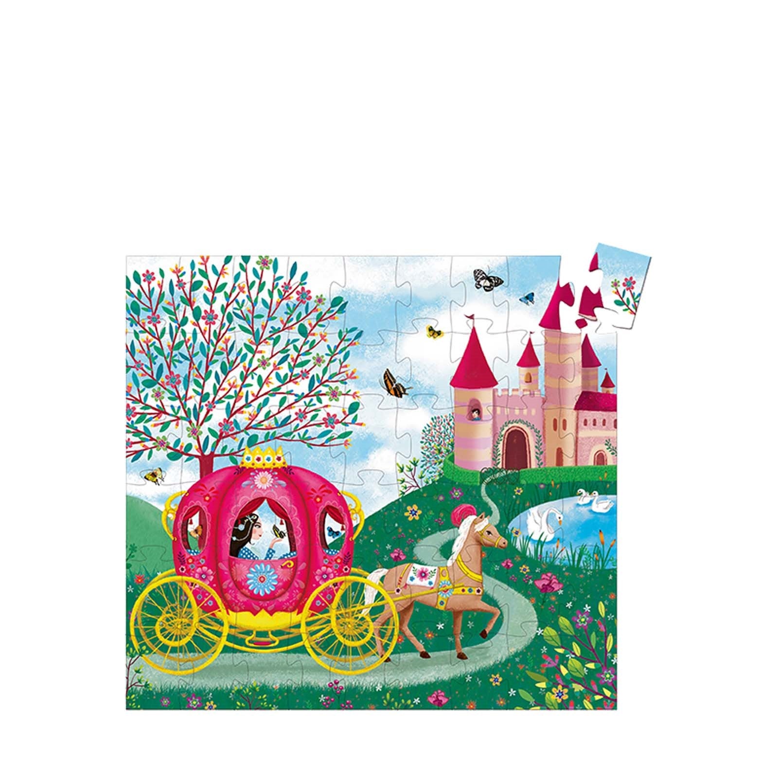 Elises Carriage Silhouette Puzzle