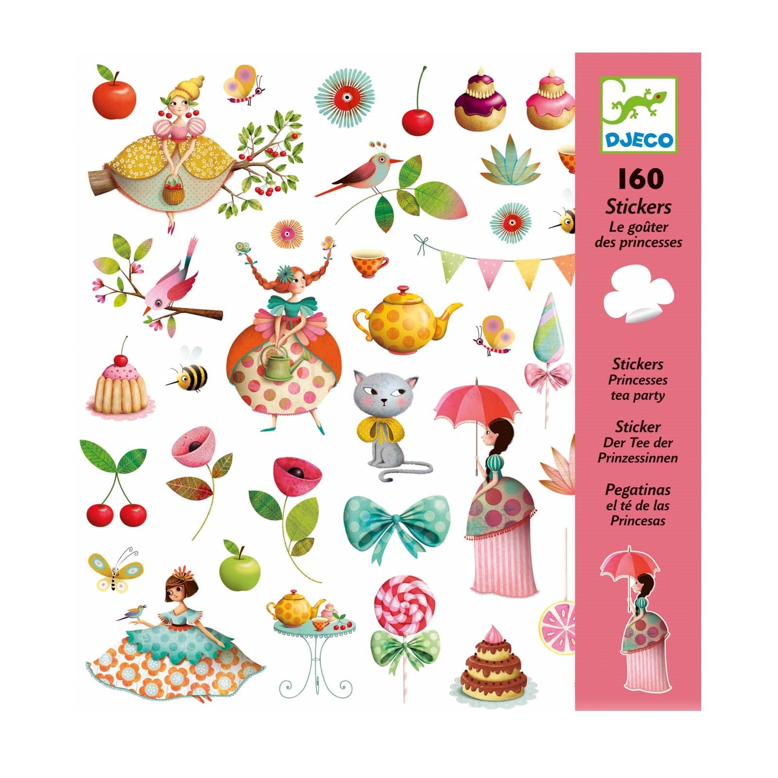 Princess Tea Party Sticker Set